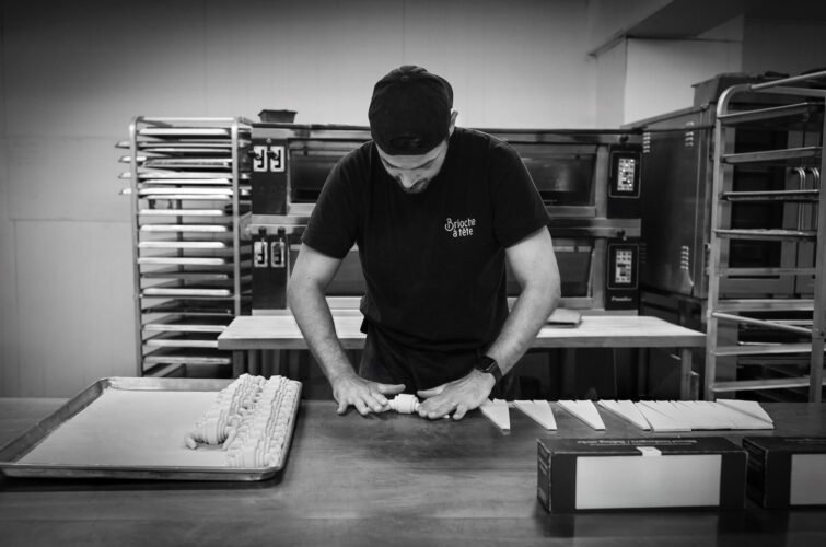 Confection croissants