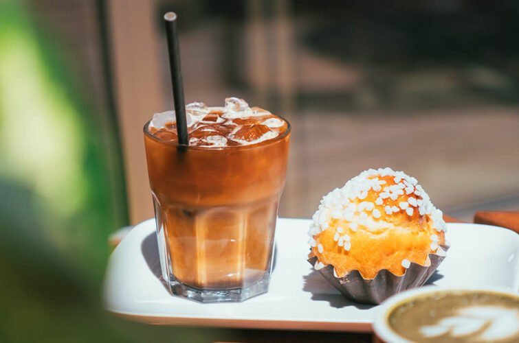latte frappé